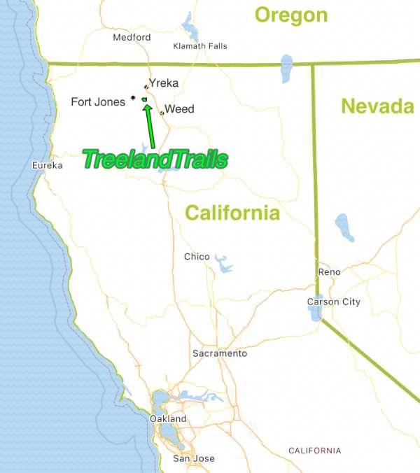 Map of California