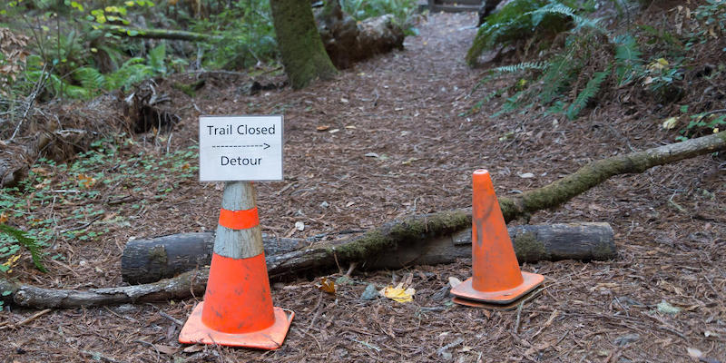 trail closed